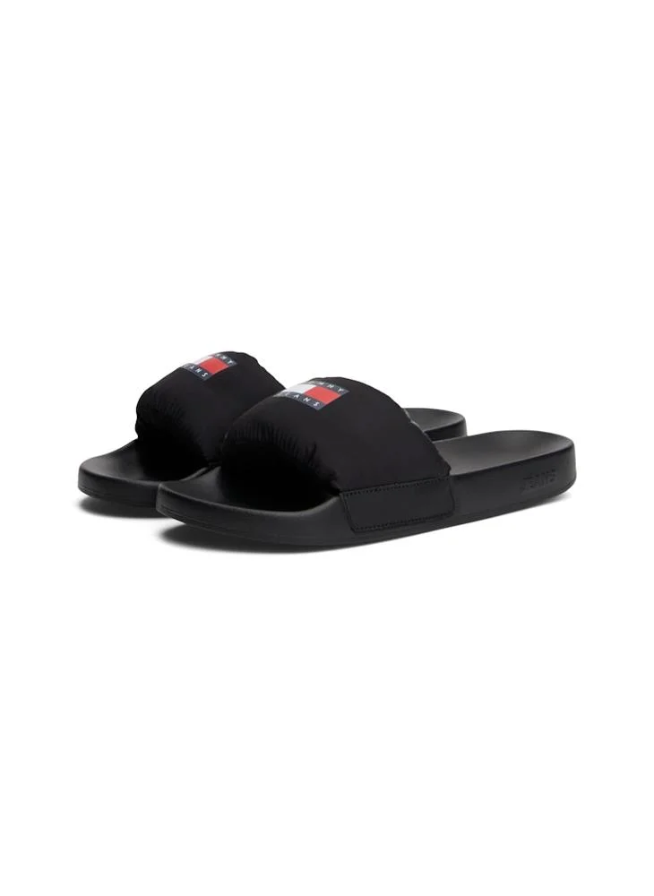 TOMMY JEANS Padded Logo Pool Slides
