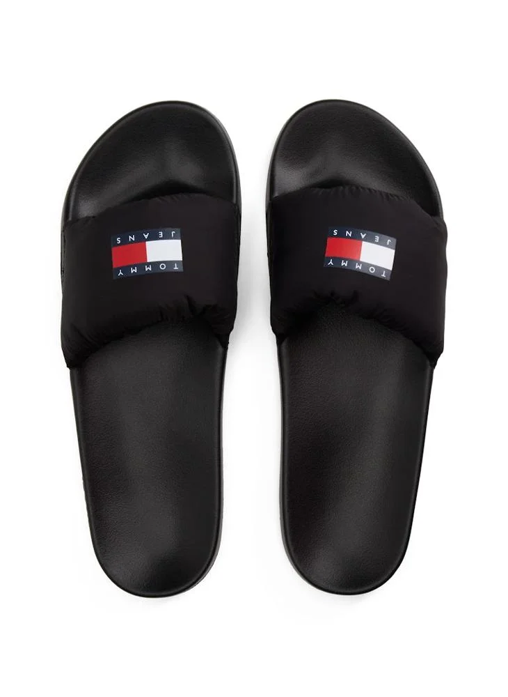 TOMMY JEANS Padded Logo Pool Slides