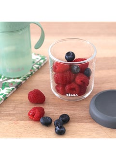 BEABA Glass Baby Food Storage Jars With Airtight Lid, Mineral, 250Ml  - Image 3