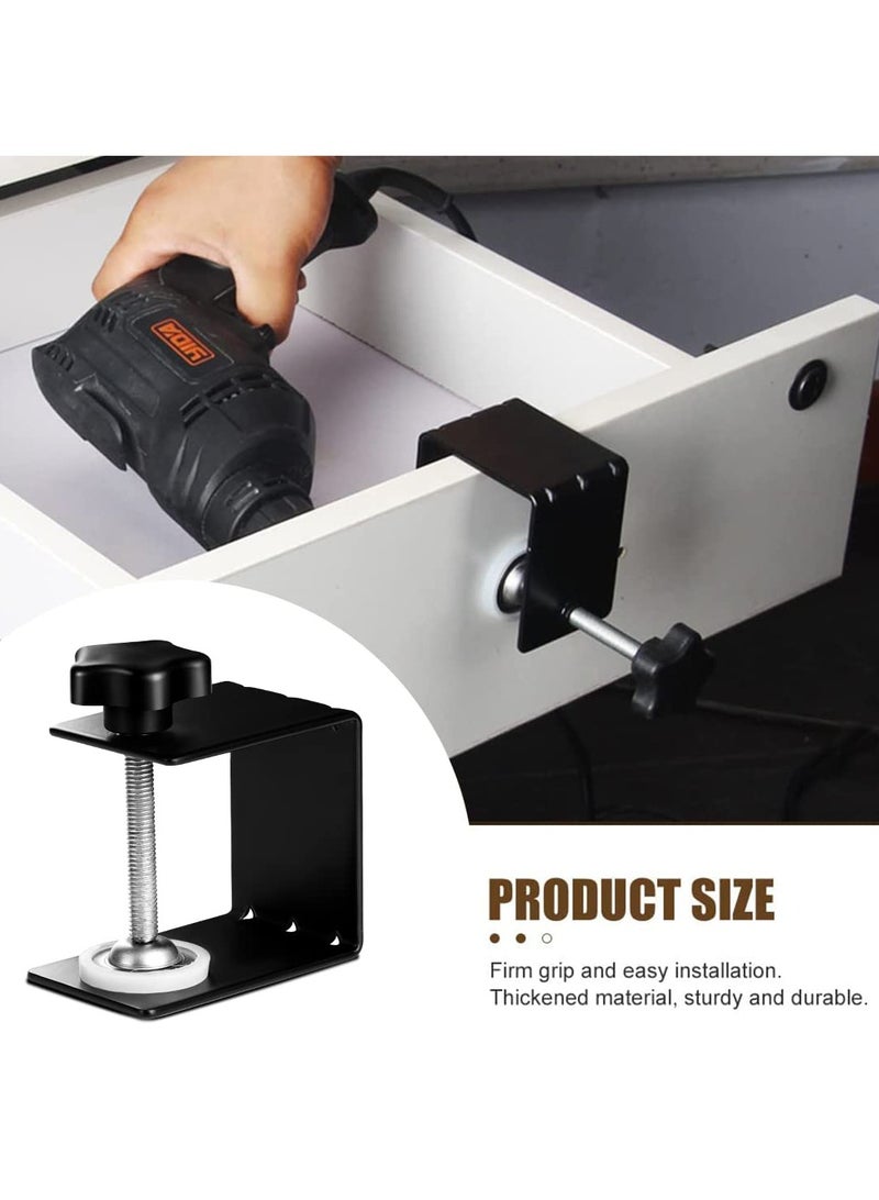 Zikra Drawer Front Installation Clamp, Heavy Duty Metal C Clamp Cabinet Installation Clamp for Cabinet Installation Drawer Front Installation - Image 2