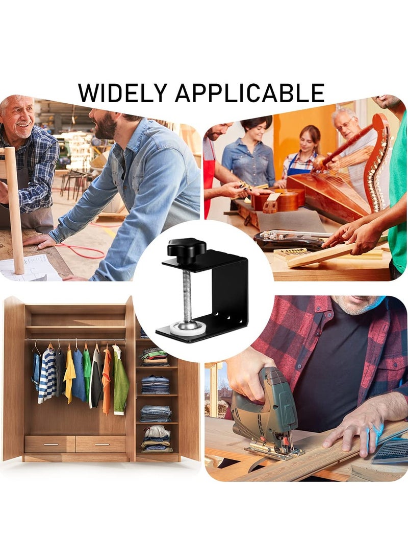 Zikra Drawer Front Installation Clamp, Heavy Duty Metal C Clamp Cabinet Installation Clamp for Cabinet Installation Drawer Front Installation - Image 3