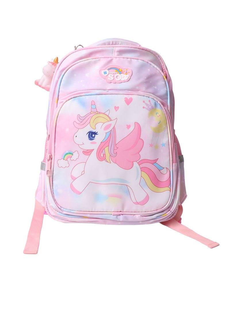Velaurs Children's Trolley Backpack Waterproof Labor-Saving 2 Wheel Rolling Kids School Bag  - Image 3