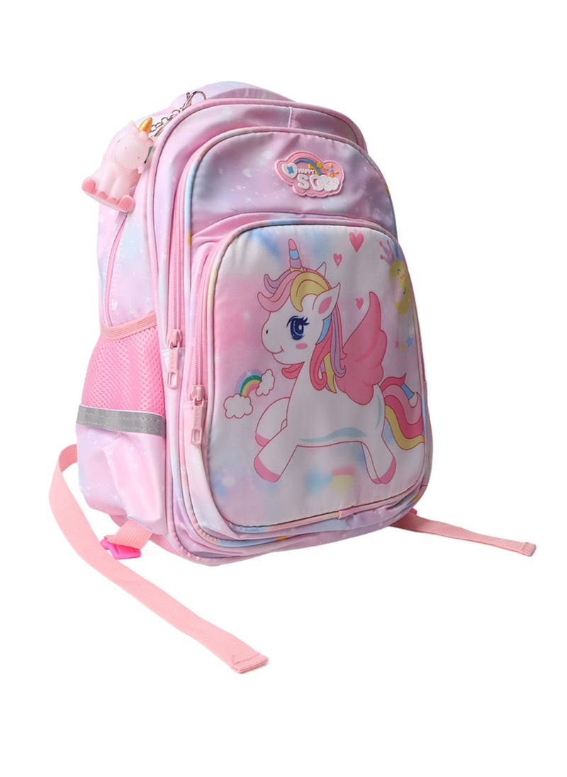 Velaurs Children's Trolley Backpack Waterproof Labor-Saving 2 Wheel Rolling Kids School Bag  - Image 4