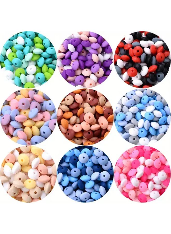 50pcs 12mm Non Toxic Silicone Beads K29 Color For DIY Crafts Jewelry Making - Image 2