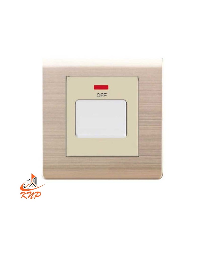 KNP 20A DP Switch - Gold - Image 2