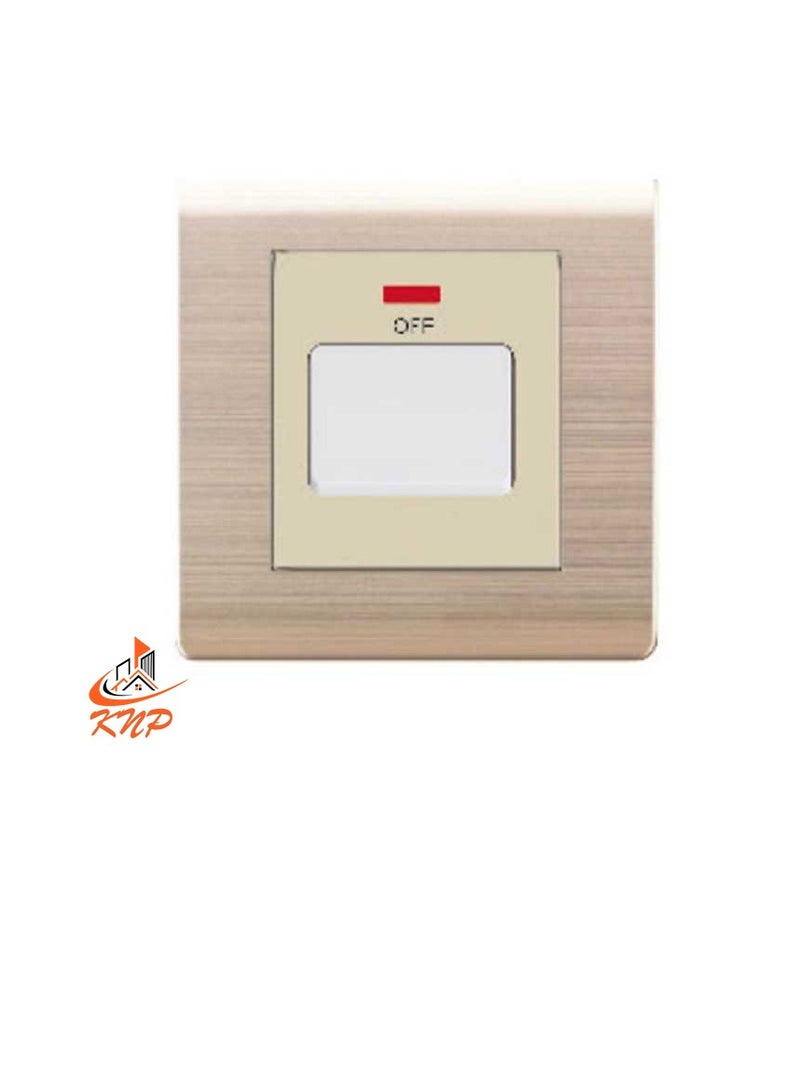 KNP 20A DP Switch - Gold - Image 3