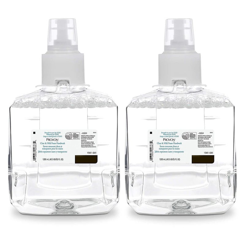 GOJO 194102 PROVON Clear and Mild Foam Handwash 1200 mL Pack of 2