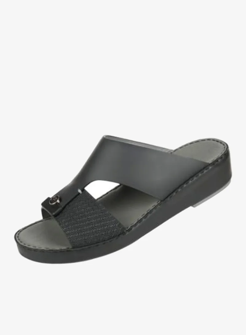 008-3714 Barjeel Uno Mens Arabic Sandals BS 35 Black