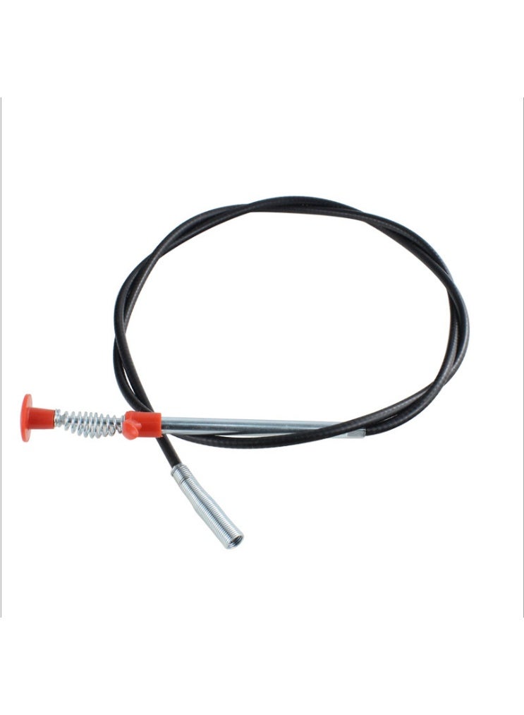 Fixer Stainless Steel 160cm Long Braided Wire Sewer Dredging Tools with Retractable Claw Clog Water Pipe Drain Sink Cleaner Snake Unblocked Kitchen Bath Rod Hair Remover (Pack of 1, 160 cm) - Image 3