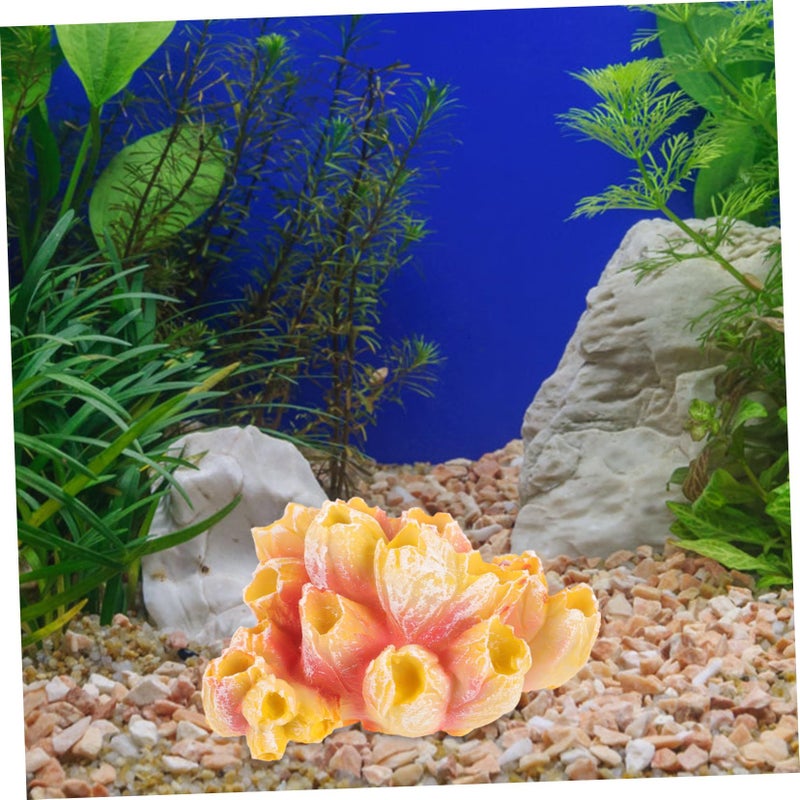 Artificial Coral Reef Decor Sea Anemone Style Aquarium Ornament 1 Piece - Image 4