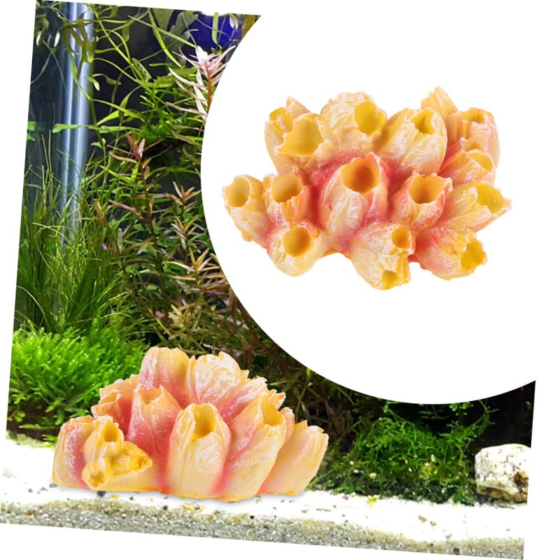 Artificial Coral Reef Decor Sea Anemone Style Aquarium Ornament 1 Piece - Image 3