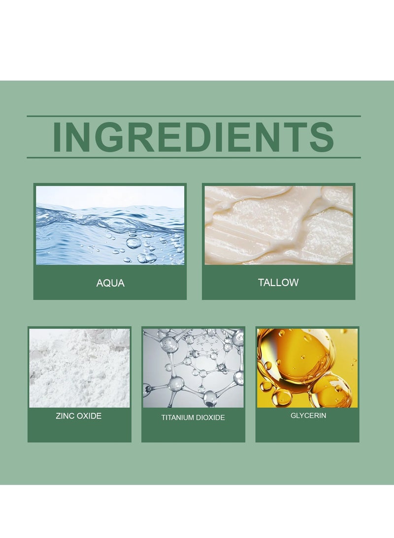 WoodSleep Spf 50+ Non Nano Zinc Sunscreen Balm Anti-Uv Take Care Of Your Skin Safe Ingredient 60g - Image 2