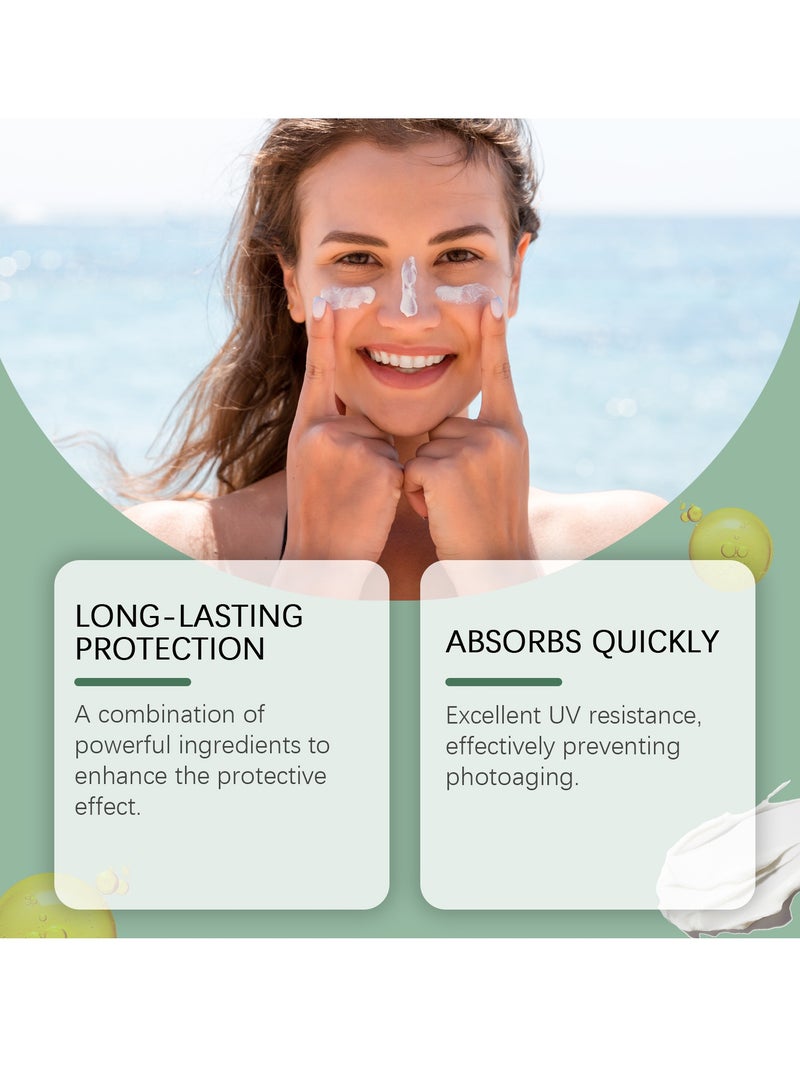 WoodSleep Spf 50+ Non Nano Zinc Sunscreen Balm Anti-Uv Take Care Of Your Skin Safe Ingredient 60g - Image 4