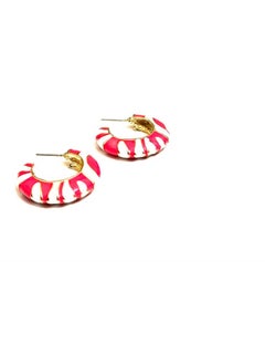 Trio Earrings Pink ceramic earrings  - Image 1
