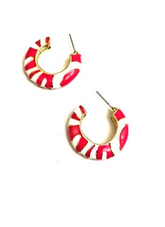 Trio Earrings Pink ceramic earrings  - Image 3
