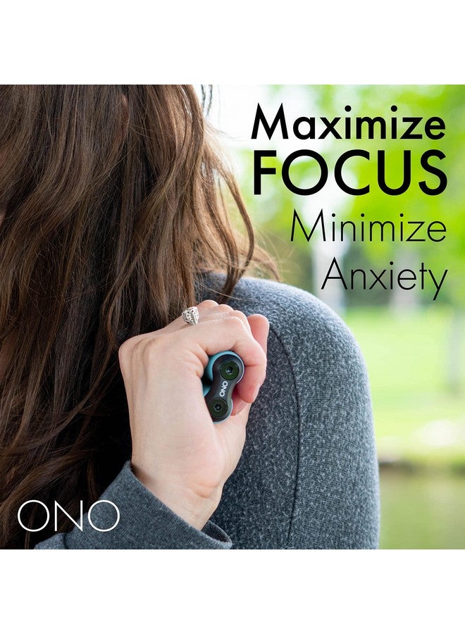 ONO Roller - Handheld Fidget Toy for Adults | Help Relieve Stress, Anxiety, Tension | Promotes Focus, Clarity | Compact, Portable Design (Junior Size/ABS Plastic, Teal) - Image 5