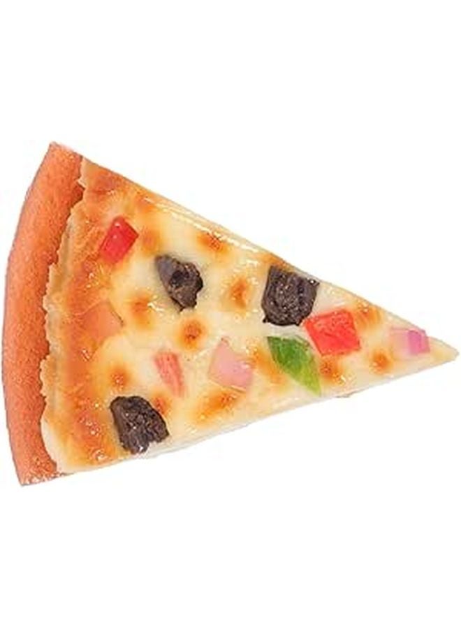 Artificial Pizza Slice Model Faux Food Kitchen Decor Photography Prop Display - Image 1