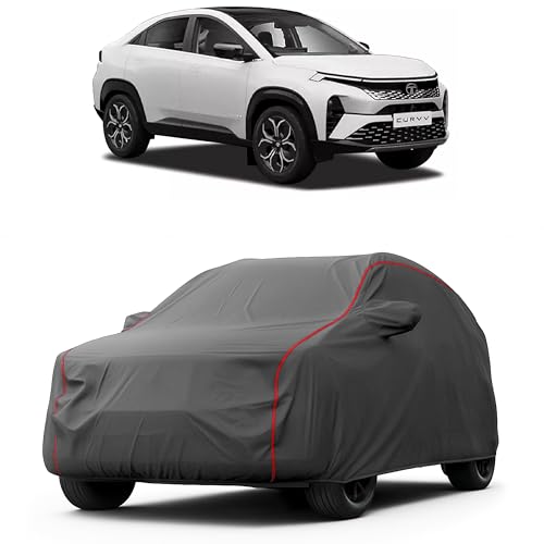 MADAFIYA Heavy-Duty Car Cover for Compatible with Tata Curvv (2024 to 2025 All Models) Deluxe Car Protection Cover – Waterproof & UV-Resistant All-Season Exterior Protection - Image 1