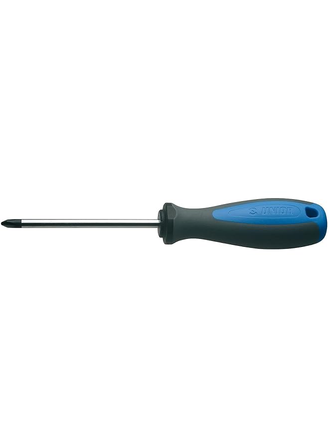 Unior 611704 Crosstip Ph Screwdriver Tbi Premium Hard Chrome Vanadium Steel Entirely Hardened And Tempered 210 Mm Length 6 Mm Diameter  - Image 1