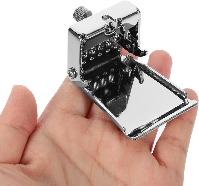 HEALLILY 5 String Banjo Tailpiece Chrome Plated Replacement Accessory - Image 3