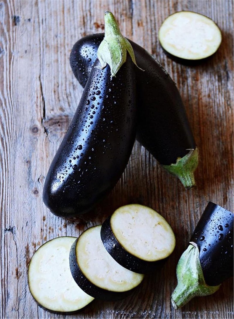 GGOOT Aubergine Seeds/Planted Throughout The Year/Delicious Vegetables/Outdoor Seeds UK - Image 2