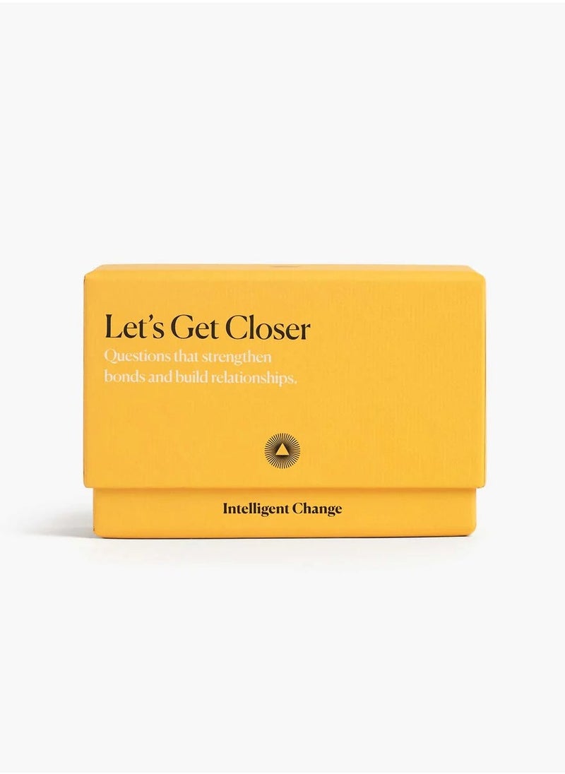 Intelligent Change Intelligent Change Get Closer Conversation Game  - Image 2
