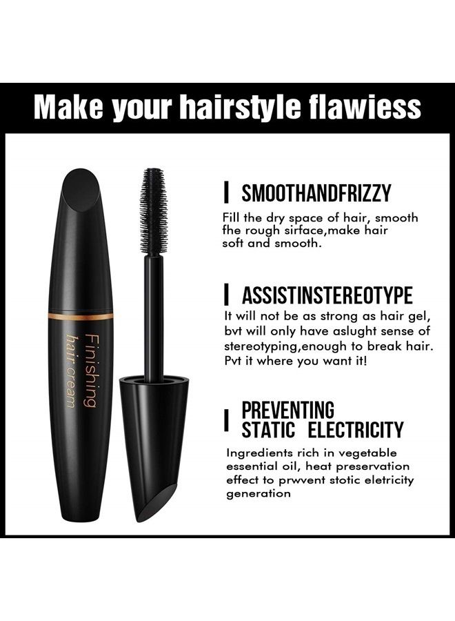 Bestland Hair Finishing Stick, Small Broken Hair Finishing Cream Refreshing Not Greasy Feel Shaping Gel Cream Hair Wax Stick Fixing Bangs Stereotypes Cream (Pack of 2) - Image 5