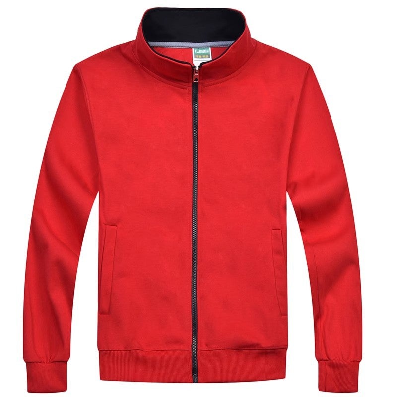 Catering Waiter Work Clothes Sweatshirt Custom Clothing Milk Tea Pot Restaurant Supermarket Men And Women Long-Sleeved Jacket - Image 1