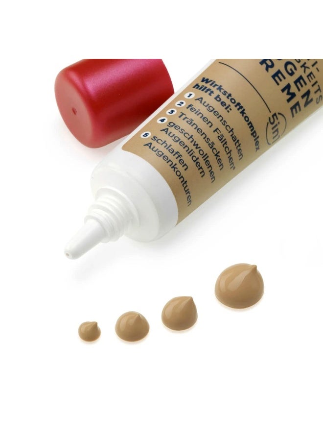 balea VITAL Anti-Fatigue Eye-Cream 5in1 - Helps Reduces Lines, Wrinkles, Puffiness & Shadows (15ml) - For Mature Skin Ages 40 to 60+ (Not tested on Animals). - Image 2