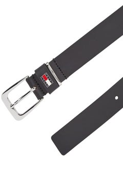 TOMMY JEANS Logo Detail Allocated Buckle Hole Belt  - Image 3