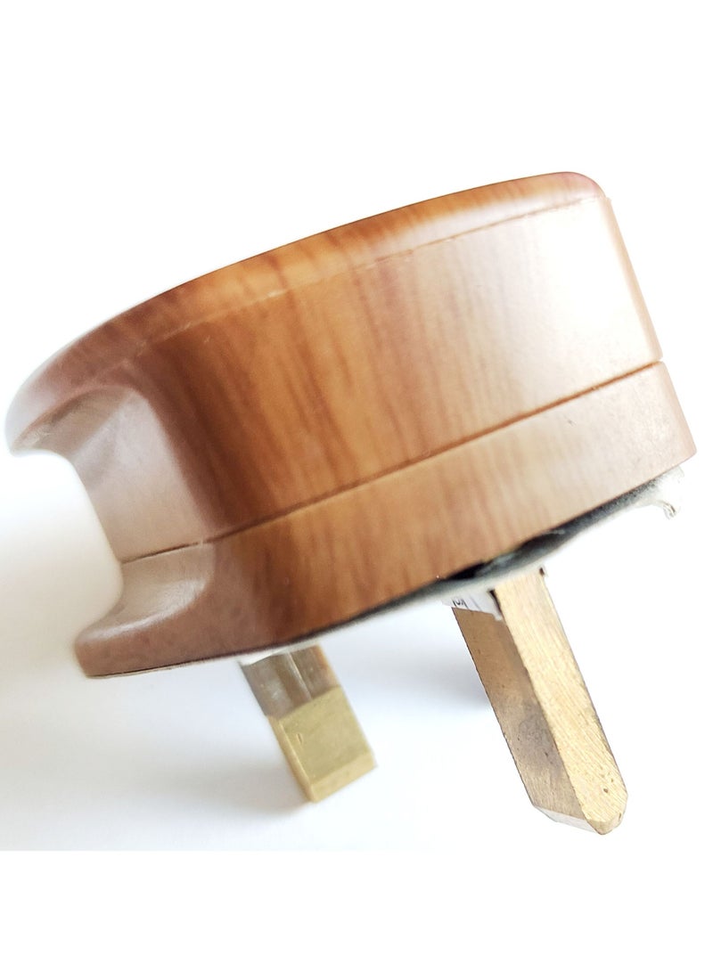 CHT 13A 3 Pin Fused Plug Brown - Image 5