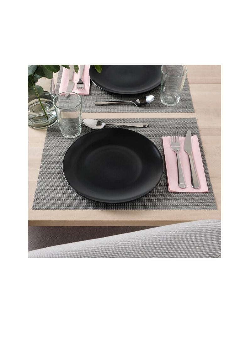 طبق ، رمادي غامق غير لامع 26 سم - Image 3