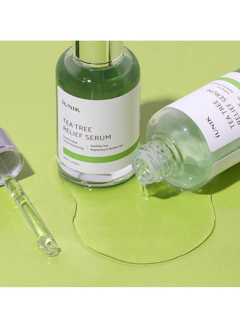 iUNIK Ionic Tea Tree Wrinkle Reducing Serum (50ml) - Image 3
