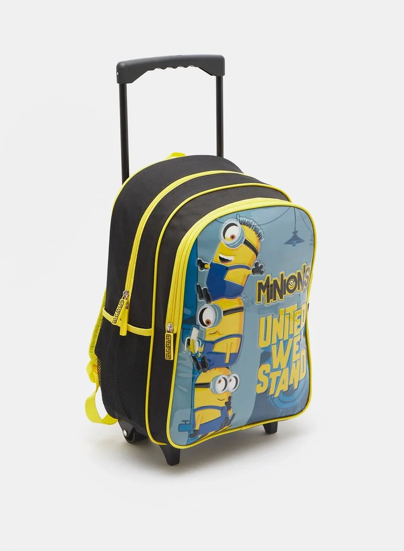 shoexpress Shoexpress Minions Themed 5-Piece School Trolley Bag Set Multicolour
