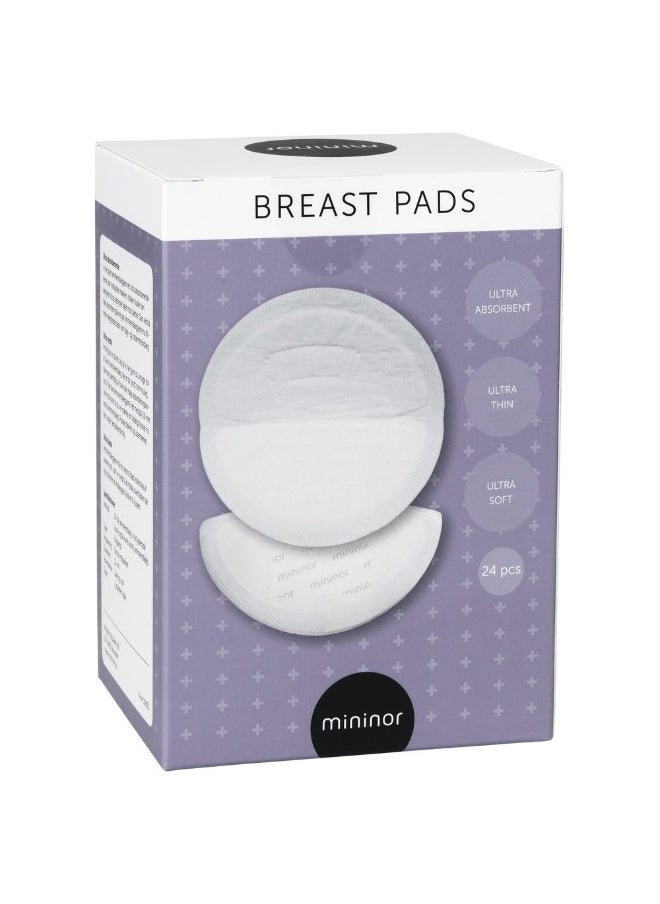 Mininor 24 Pieces - Breast Pads - White  - Image 4