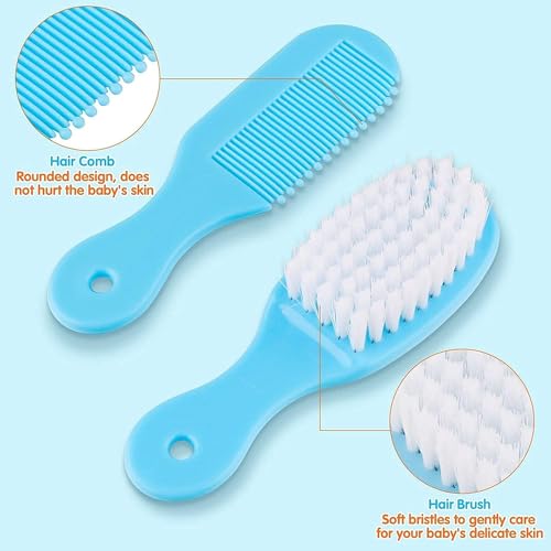JB Export Portable Manicure Grooming Kit for New Born Baby | 10 in 1 Healthcare Accessories Set to Keep Infants & Toddlers Clean Perfect Nursery Gift with Nail, Hair, Ear Grooming Tools for Kids - Image 4