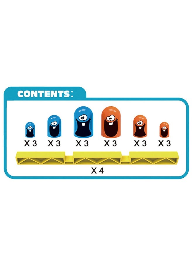 لعبة الالتهام اللوح ، لعبة تيك تاك تو ، لعبة الألغاز التعليمية للأطفال ، لعبة الألغاز التعليمية للأطفال ، لعبة اللوح التفاعلية للتعليم المبكر للوالدين والطفل لعبة لوحية كلاسيكية ثلاثية الأبعاد - Image 2