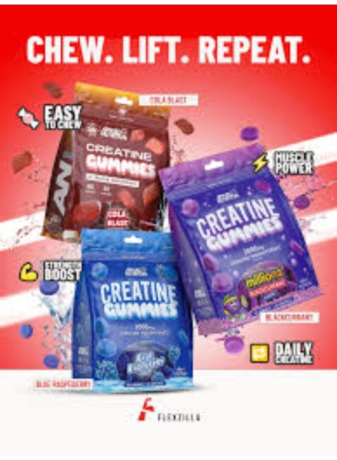 Applied Nutrition Creatine Gummies 3000mg 80 Chewable Vegan Gummies (Cola Blast Flavour) - Image 5