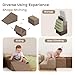 BanaSuper 6Piece Kids Climbing Foam Blocks Playset Soft Indoor Activity Toys for Toddlers Gross Motor Development and Coordination Grey - Image 4
