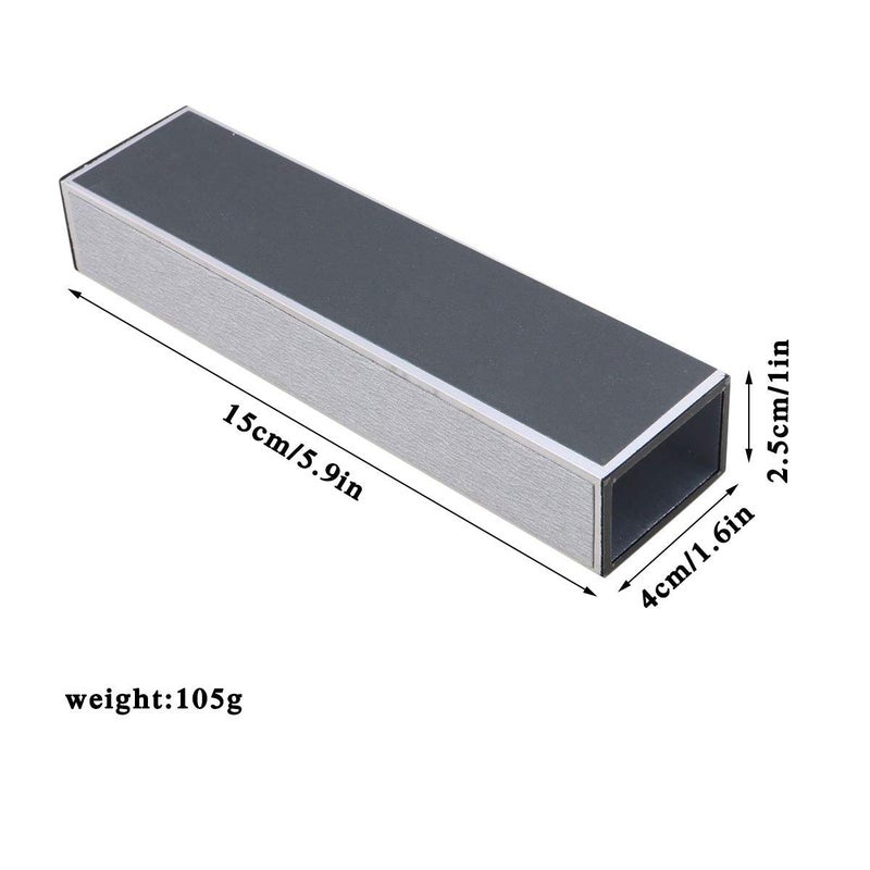 Kuylive Guitar Luthier Tool Including Fret Leveling Beam Sanding Leveler Beam, Guitar Fret File, Stainless Steel Fret Rocker and Fingerboard Guards Protectors, Grinding Stones - Image 3