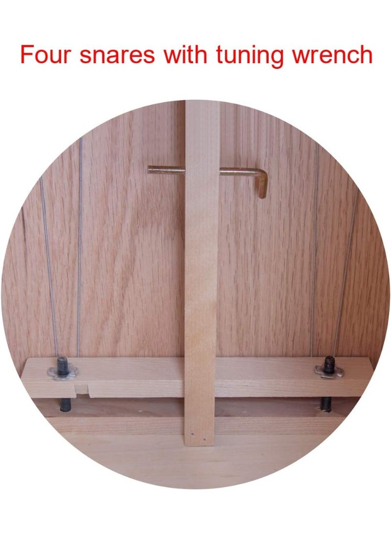 GOGOGO Cajon Box Drum Wooden Percussion Box with Internal Adjustable Snares Birch Wood Compact (10 * 10 * 14 inch) - Image 3