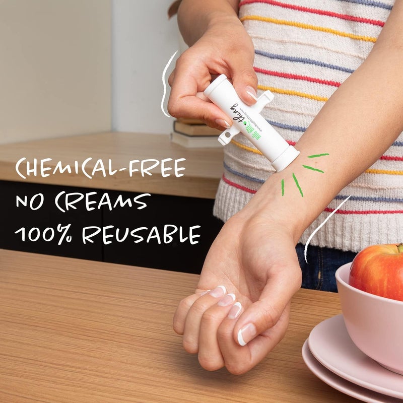 BUG BITE THING Suction Tool - Bug Bites and Bee/Wasp Stings, Natural Insect Bite Relief- White/3 Pack - Image 3