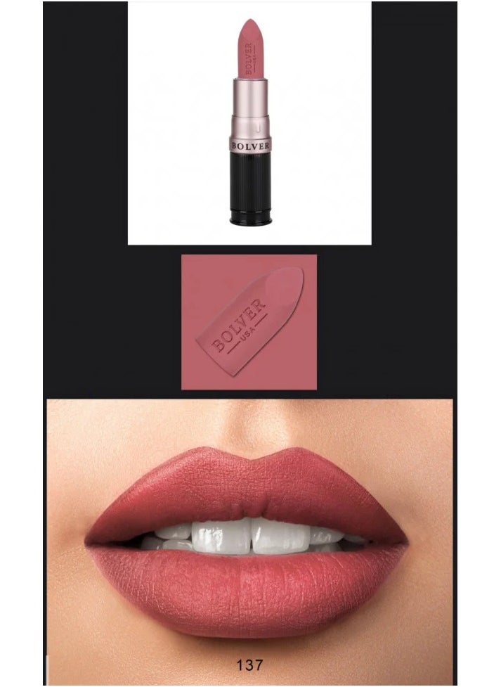 BOLVER - BOLVER Matte Lipstick-Shade 137 - Image 1