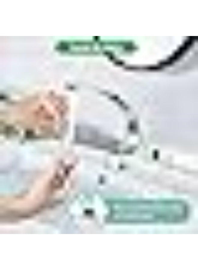 Electric nasal aspirator for newborns – 3 suction levels with music and light, anti-backflow design for cleaning babies' noses - Image 3