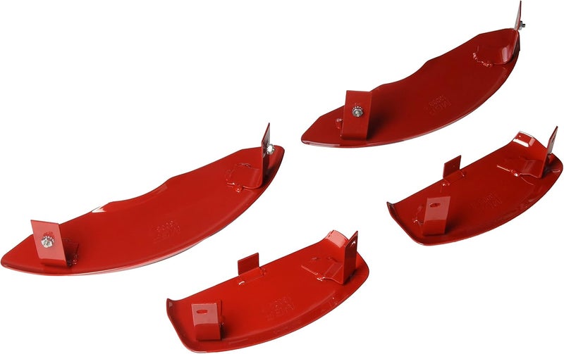 MGP Caliper Covers 13008SCV6RD Red Brake Covers for 2005-2013 Chevrolet Corvette (C6) - Set of 4 - Image 2