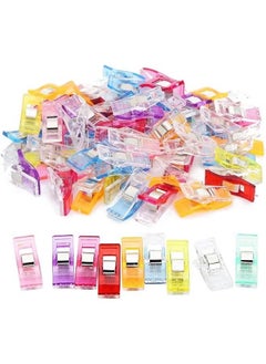 Realfrog Multipurpose Sewing Clips, Premium Quilting Clips Assorted Colors Fabric Clips for Sewing Supplies, Sewing Fasteners Clips, Quilting Accessories Crafting Tools (50Pcs)  - Image 2