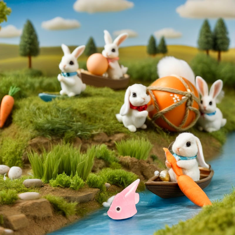 50pcs Mini Ocean Resin Animals Figures: Glow In The Dark Tiny Animals - Miniature Figurines - Accessories - Image 3