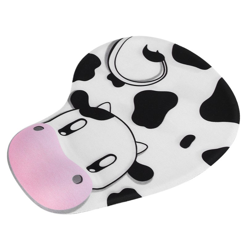 Ergonomic Mouse Pad: Oval Silica Gel Wrist Support - Slow Rebound Fatigue-Free Wrist Rest Pad for Business Office, Gaming, Desktop Computer and Laptop - Image 3