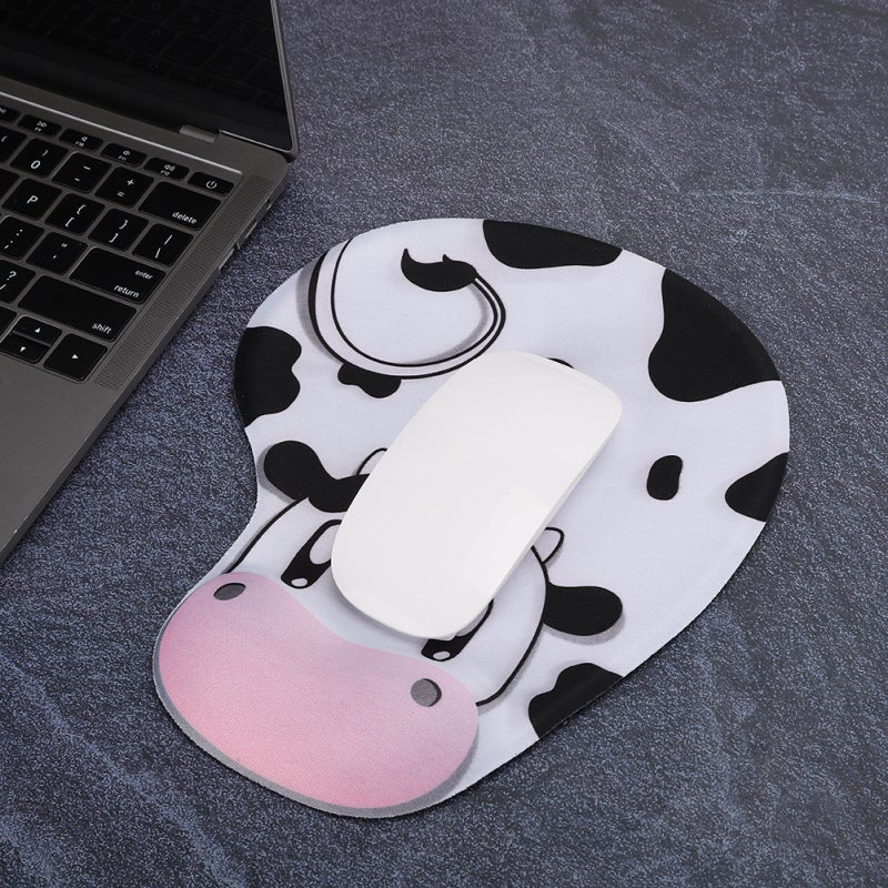 Ergonomic Mouse Pad: Oval Silica Gel Wrist Support - Slow Rebound Fatigue-Free Wrist Rest Pad for Business Office, Gaming, Desktop Computer and Laptop - Image 5