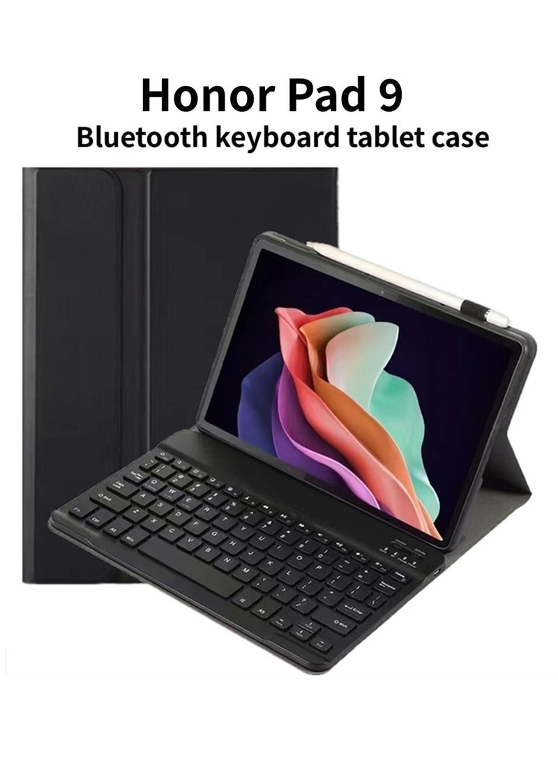 Fankalo Bluetooth Keyboard Case for Honor Pad 9 12.1 inch Magnetic Detachable Wireless Cover - Image 1